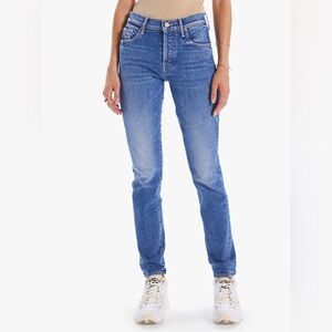 MOTHER Women's The Stinger Flood in Crate Digger Jeans